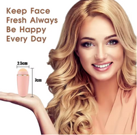Volcanic Stone Face Roller for Oil Absorbing, Natural Skin Care, Makeup Touch-Up, and Pore Control.